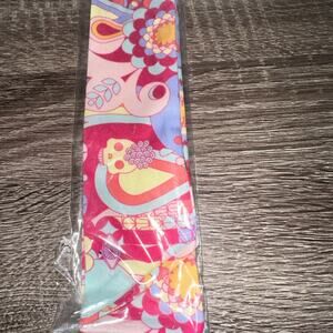 Amika Signature Print Neck Hair Scarf‎